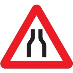Estrechamiento de la Calzada P-17 en Acero