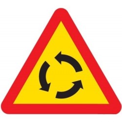 Intersección con Circulación Giratoria TP-4 en Acero