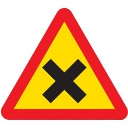 Intersección con Prioridad a la Derecha TP-2 en Acero
