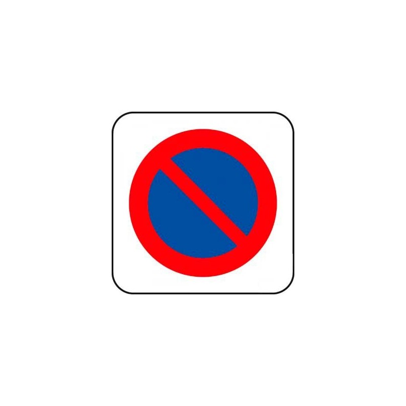 Señal MOPU R-309 Zona de estacionamiento limitado Cuadrada en Acero