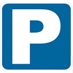 Señal MOPU S-17 Estacionamiento Cuadrada en Acero