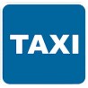 Señal MOPU S-18 Taxi Cuadrada en Acero