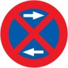 Señal MOPU R-307c Parada y estacionamiento prohibido a ambos lados