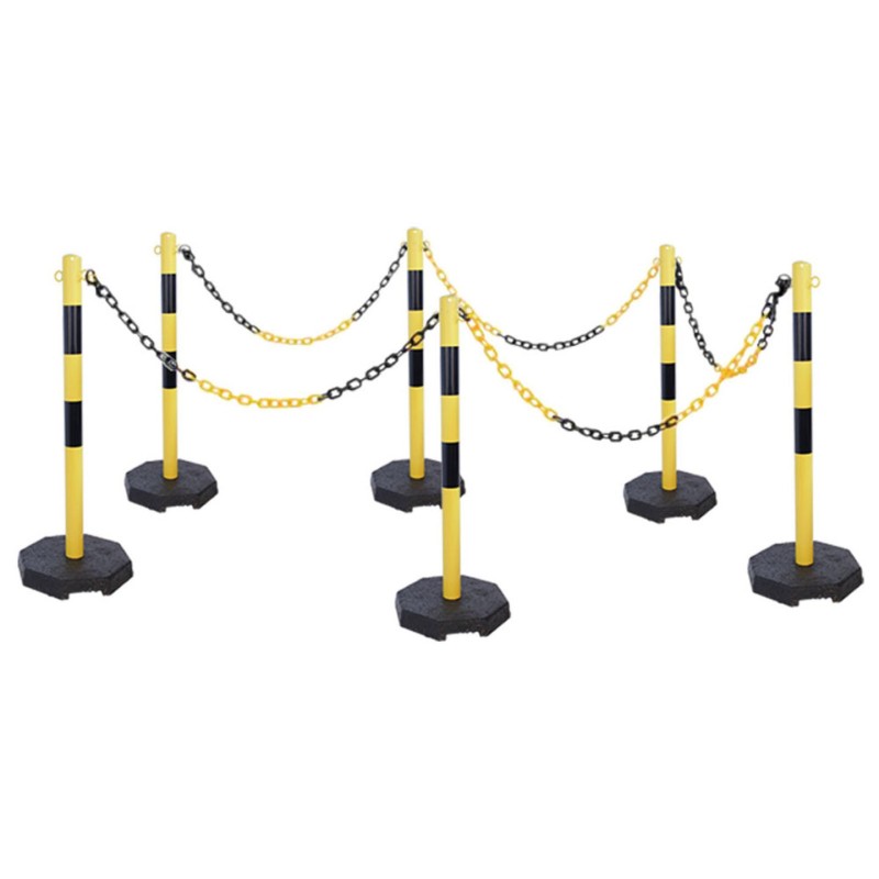 Poste metálico sin base