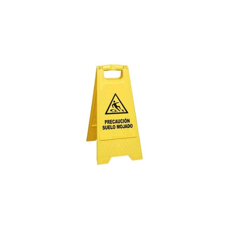 Señal PVC Plegable "Suelo mojado"