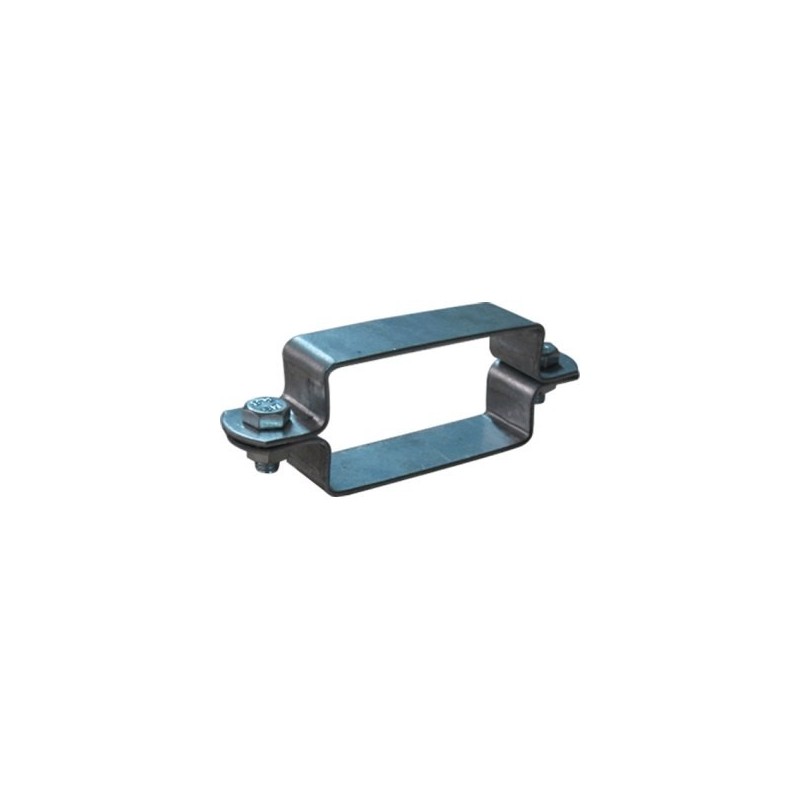 Abrazadera Galvanizada Postes 80x40mm