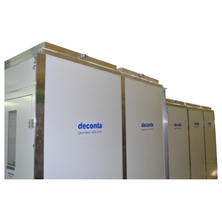 cabina descontaminación amianto