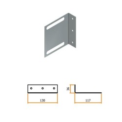 Clip unión barandilla de seguridad