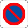 Señal MOPU R-309 Zona de estacionamiento limitado Cuadrada en Aluminio