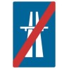Señal MOPU Fin Autopista S-1a Rectangular en Acero