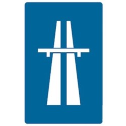 Señal MOPU Autopista S-1 Rectangular en Acero