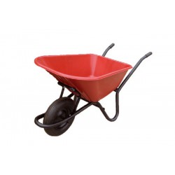 Carretilla 100L PVC Roja...