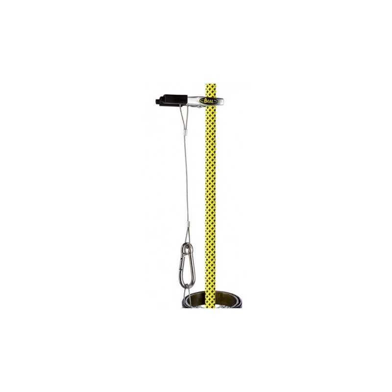 Pinza universal para fijar directamente protectores de cuerda