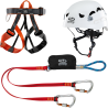 Kit completo para vía ferrata