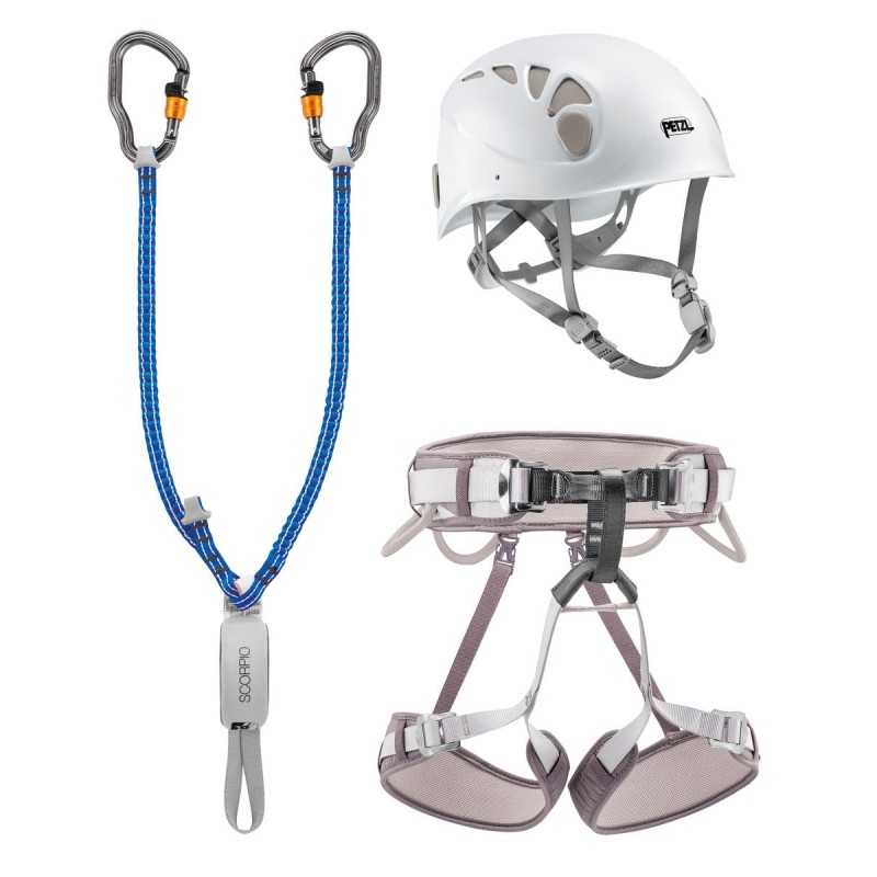 Kit para vía ferrata