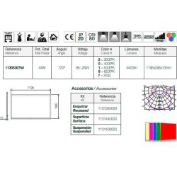 Parallax 44W 30x120