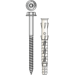 Tornillo Inox VS33 Hexagonal Torx