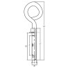 FHRC Fixbolt Hembrilla Rabo de Cerdo